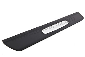 Boxster Aluminum Sill Plate. Right Or Left (2 Required) 986 And 987 Boxster Lacquer / LEFT OR RIGHT