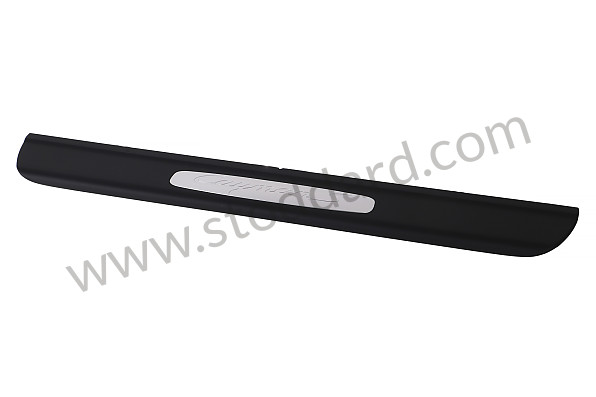 98755130307A03 - SCUFF PLATE for Porsche Cayman 987C 09-12 &bull; 2010 &bull; Cayman S 3.4 &bull; Manual Gearbox, 6 Speed