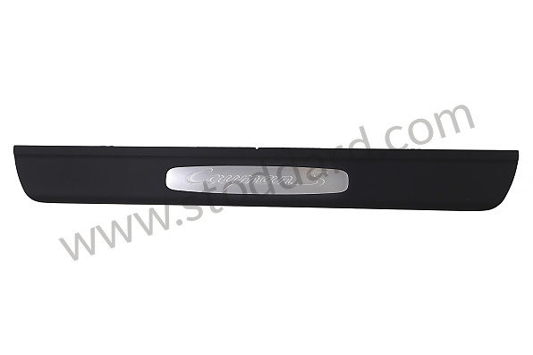 98755130307A03 - SCUFF PLATE for Porsche Cayman 987C 09-12 &bull; 2010 &bull; Cayman S 3.4 &bull; Manual Gearbox, 6 Speed
