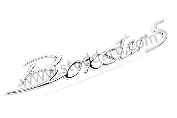 98755903702 - LOGO BRIGHT for Porsche Boxster 987 09-12 &bull; 2010 &bull; Boxster 2.9 &bull; Cabrio &bull; Pdk Gearbox