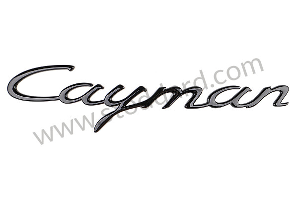 98755923904 - LOGO for Porsche Cayman 987C 09-12 &bull; 2012 &bull; Cayman S 3.4 &bull; Pdk Gearbox