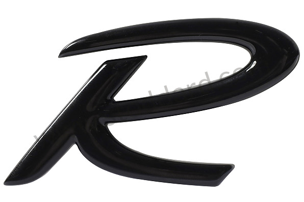 98755925900 - MONOGRAM "R" for Porsche Cayman 987C 09-12 &bull; 2012 &bull; Cayman 2.9 &bull; Manual Gearbox, 6 Speed
