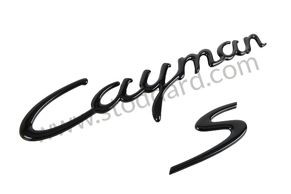 98755998301041 - LOGO for Porsche Cayman 987C 09-12 &bull; 2012 &bull; Cayman 2.9 &bull; Pdk Gearbox