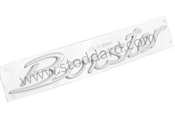 98755998400 - MONOGRAM READY TO PAINT for Porsche Boxster 987 05-08 &bull; 2006 &bull; Boxster 2.7 &bull; Cabrio &bull; Manual Gearbox, 5 Speed