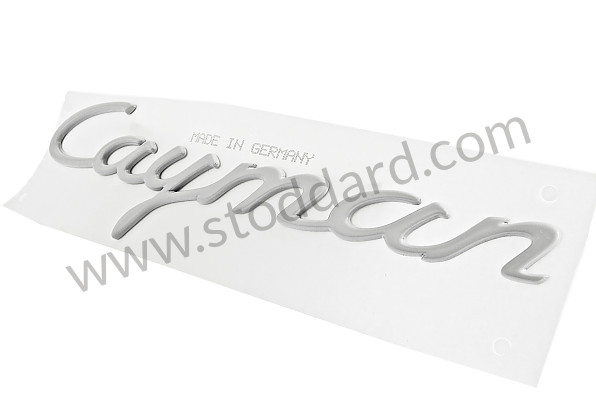 98755998401 - LOGO for Porsche Cayman 987C 06-08 &bull; 2006 &bull; Cayman S 3.4 &bull; Manual Gearbox, 6 Speed