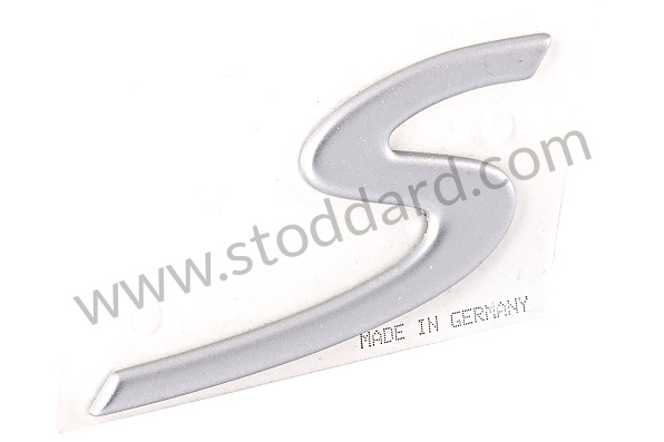 98755998501 - LOGO for Porsche Cayman 987C 06-08 &bull; 2006 &bull; Cayman S 3.4 &bull; Manual Gearbox, 6 Speed