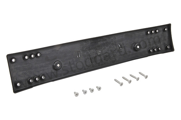 9877011050301C - LICENSE PLATE HOLDER for Porsche Cayman 987C 09-12 &bull; 2009 &bull; Cayman S 3.4 &bull; Manual Gearbox, 6 Speed