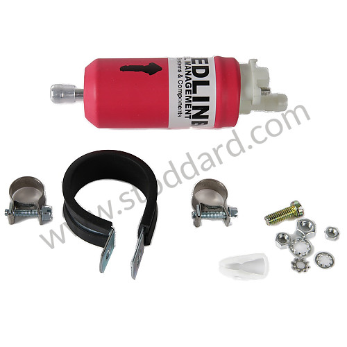 99009131 - Redline Weber 12 Volt Fuel pump,  (4 to 6psi). for Porsche 