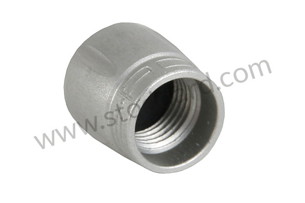 99104460269 - CAP VALVE CAP SILVER CREST COLOURED SET for Porsche 