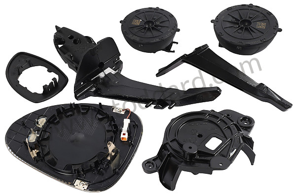 99104480145 - DOOR MIRROR for Porsche 