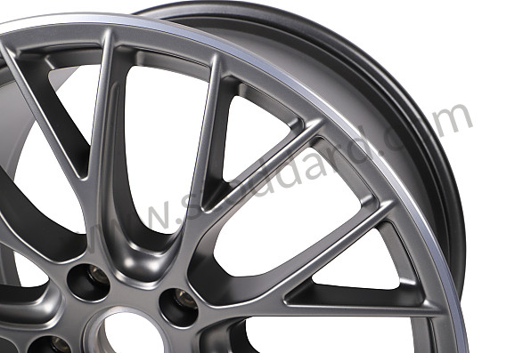 99136276004OB5 - DISC WHEEL PLATINUM SATIN-MATT for Porsche 