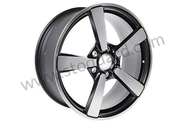 992601025BEJE1 - ALLOY WHEEL MATT BLACK for Porsche 