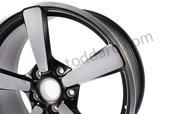 992601025BEJE1 - ALLOY WHEEL MATT BLACK for Porsche 