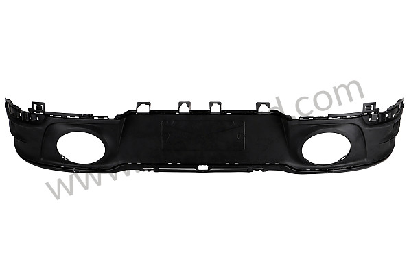 992807983AOK1 - TRIM MATT BLACK for Porsche 
