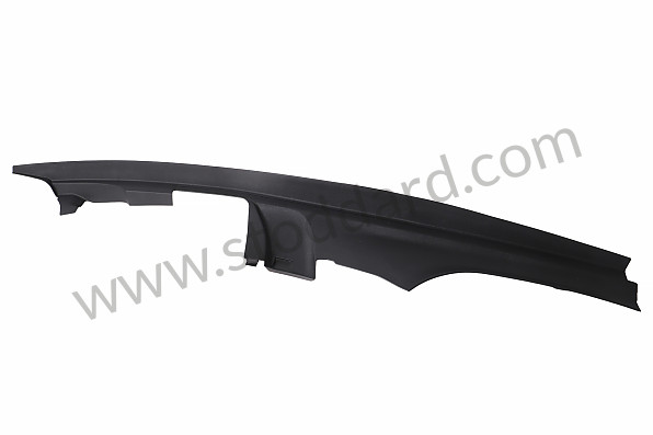 992821941DOK1 - LINING FOR FENDER MATT BLACK for Porsche 