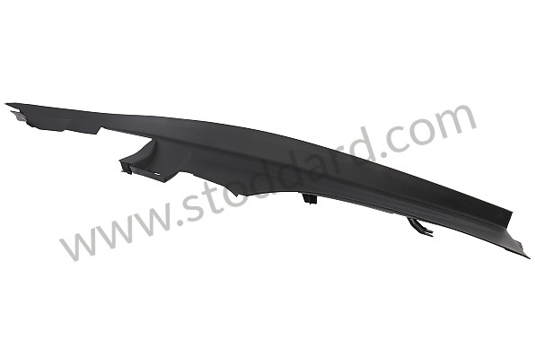 992821941DOK1 - LINING FOR FENDER MATT BLACK for Porsche 