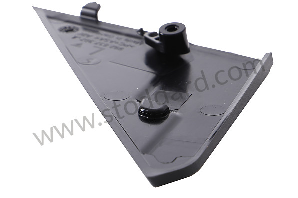 992837307AOK1 - TRIM MATT BLACK for Porsche 