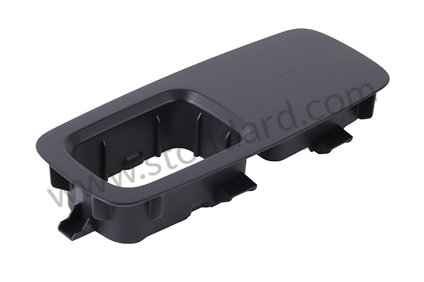 9928683556N3 - ADAPTER MATT BLACK for Porsche 