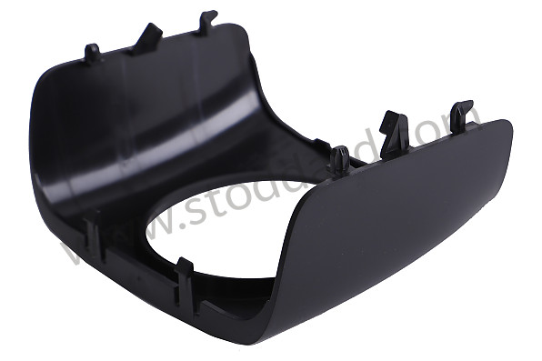 992907529COK1 - COVER PANEL MATT BLACK for Porsche 