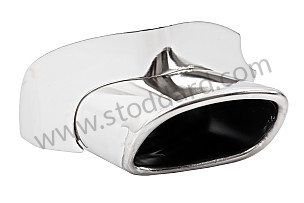 TAIL PIPE LEFT / OPTION: ENGINE SOUND PACHAGE (Option code: M159), OPTION: NARROW BODYWORK (Option code: M493) (99311125113)