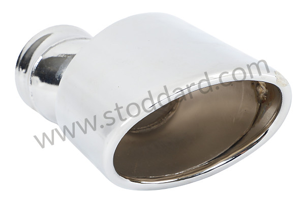 99311125256 - RIGHT EXHAUST OUTLET for Porsche 993 &bull; 1997 &bull; 993 Carrera 2 &bull; Cabrio &bull; Automatic Gearbox