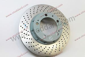 Brake Disc Rotor Left Front For 993 Turbo And Carrera 4s 2 Versions available for this part