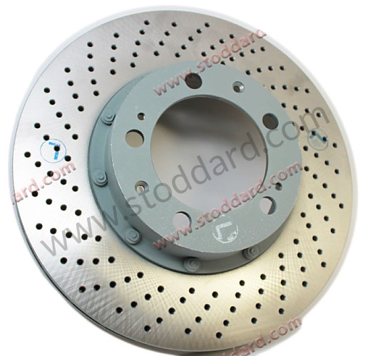 99335104510 - Brake Disc Rotor Left Front For 993 Turbo And Carrera 4s for Porsche 993 Turbo &bull; 1998 &bull; 993 Turbo &bull; Coupe &bull; Manual Gearbox, 6 Speed