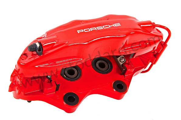 99335242610 - Brake Caliper, Right Rear. big Red 993tt 1996-1997. for Porsche 993 &bull; 1996 &bull; 993 Carrera 4 &bull; Coupe &bull; Manual Gearbox, 6 Speed