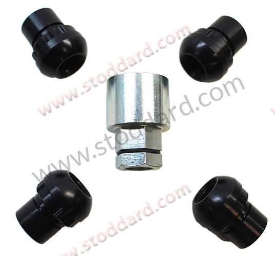 99336105700 - Locking Wheel Lug Nut Set. for Porsche 