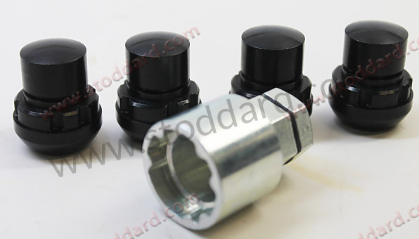99336105700 - Locking Wheel Lug Nut Set. for Porsche 
