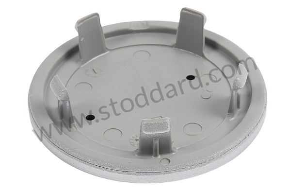 9933613030061M - FLAT WHEEL COVER WITH BLACK EMBLEM for Porsche 