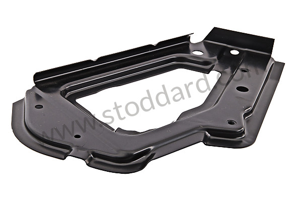 99350128501GRV - CARRIER PLATE FOR BATTERY for Porsche 964 &bull; 1990 &bull; 964 Carrera 2 &bull; Cabrio &bull; Manual Gearbox, 5 Speed