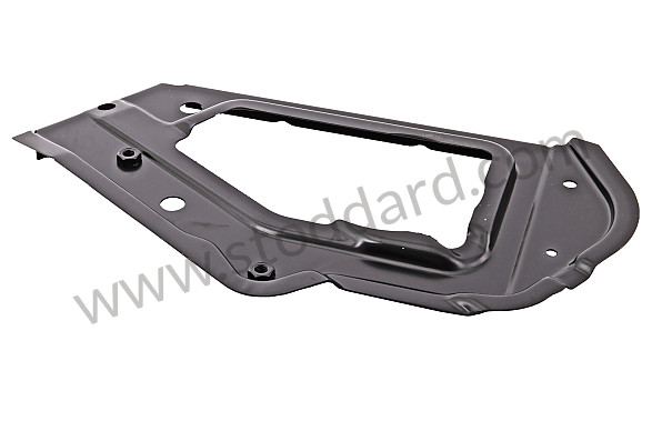 99350128501GRV - CARRIER PLATE FOR BATTERY for Porsche 964 &bull; 1990 &bull; 964 Carrera 2 &bull; Cabrio &bull; Manual Gearbox, 5 Speed