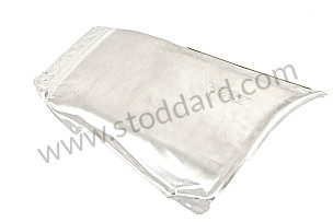 HEAT PROTECTION REAR RIGHT / OPTION: TURBO LOOK 4S (Option code: M491), OPTION: CARRERA S (Option code: M495) (99350527801)
