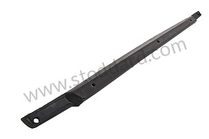 Front Spoiler, Satin Black For 993 OPTION: TURBO LOOK 4S (Option code: M491), OPTION: CARRERA S (Option code: M495) (9935055230201C)