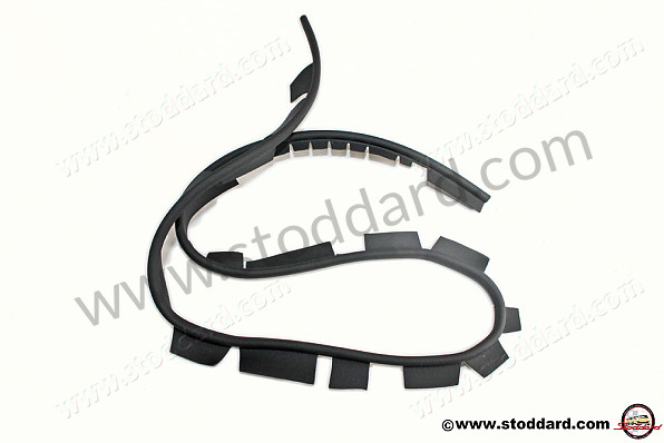 99350554300 - Front Bumper Seal, Left, 911 Carrera/4 (1995-98), 911 Turbo (1996-97) for Porsche 993 Turbo &bull; 1995 &bull; 993 Turbo &bull; Coupe &bull; Manual Gearbox, 6 Speed
