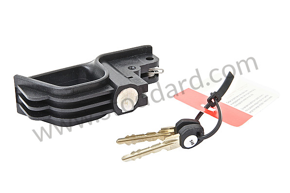 99353897100 - HANDLE for Porsche 964 &bull; 1992 &bull; 964 Carrera 2 &bull; Cabrio &bull; Manual Gearbox, 5 Speed