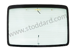 REAR WINDOW GLASS.  (99354510712)