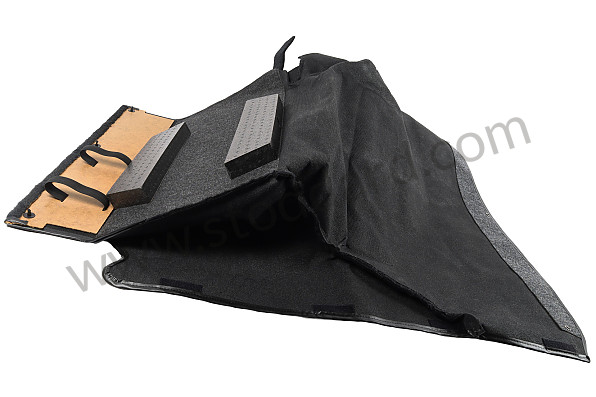 993551067105FV - FRONT-COMPARTMENT CARPET for Porsche 993 &bull; 1996 &bull; 993 Carrera 2 &bull; Coupe &bull; Automatic Gearbox