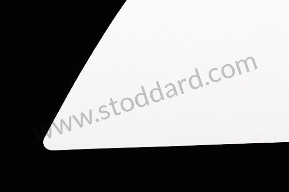 993559325043YK - Stone Guard Decal (clear), Left 993 for Porsche 
