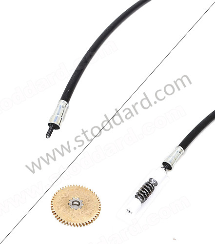 99356192102 - Cabriolet Top Flexible Shaft And Gear for Porsche 