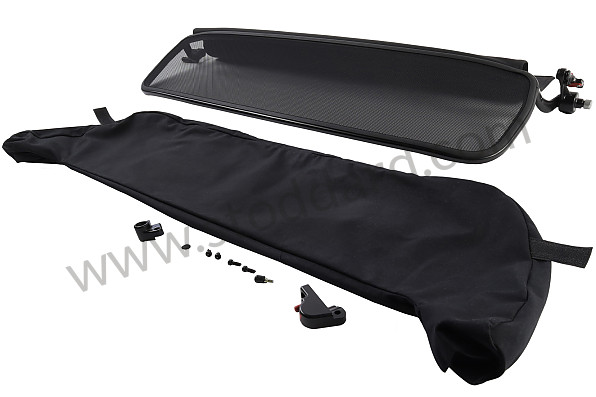 99356197902DEZ - WIND DEFLECTOR for Porsche 993 &bull; 1997 &bull; 993 Carrera 2 &bull; Cabrio &bull; Automatic Gearbox
