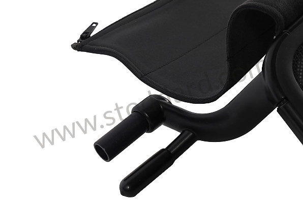 99356197902DEZ - WIND DEFLECTOR for Porsche 993 &bull; 1997 &bull; 993 Carrera 2 &bull; Cabrio &bull; Automatic Gearbox