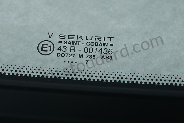 99356290400 - AIR DEFLECTOR for Porsche 993 &bull; 1996 &bull; 993 Carrera 2 &bull; Targa &bull; Manual Gearbox, 6 Speed
