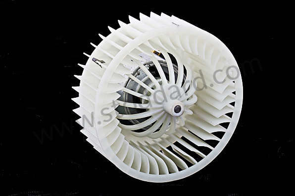 A99362432800M - HOT AIR BLOWER MOTOR ON ENGINE for Porsche 964 &bull; 1990 &bull; 964 Carrera 2 &bull; Targa &bull; Automatic Gearbox
