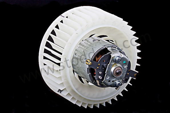 A99362432800M - HOT AIR BLOWER MOTOR ON ENGINE for Porsche 964 &bull; 1990 &bull; 964 Carrera 2 &bull; Targa &bull; Automatic Gearbox