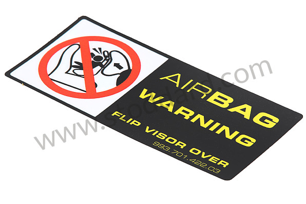 99370142203 - STICKER for Porsche 