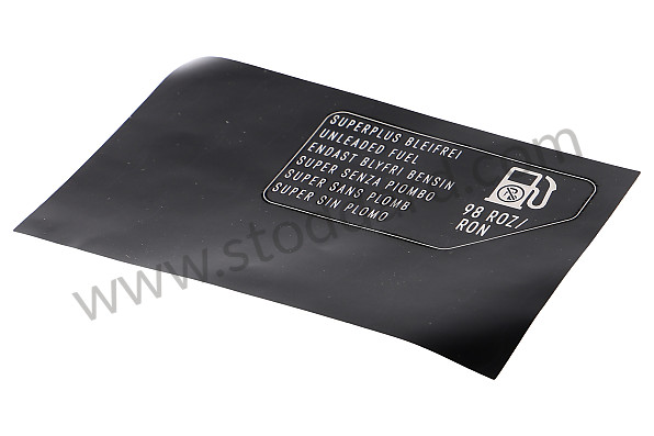 99600611700 - STICKER for Porsche 