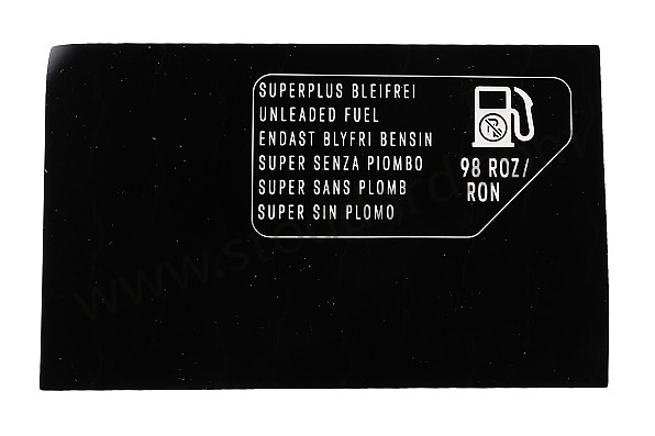 99600611700 - STICKER for Porsche 