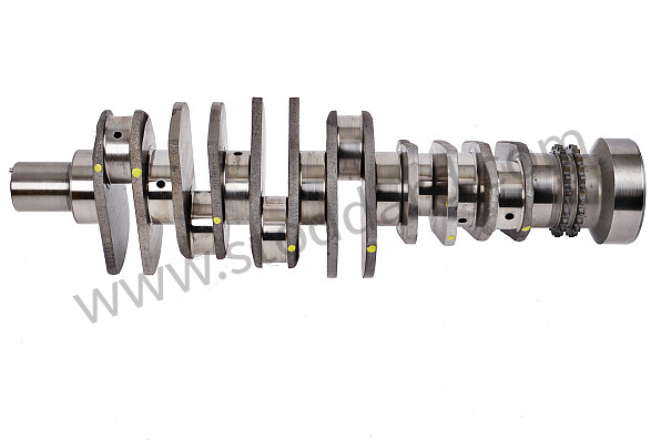 99610201106 - CRANKSHAFT for Porsche Boxster 986 97-04 &bull; 1997 &bull; Boxster 2.5 &bull; Cabrio &bull; Automatic Gearbox
